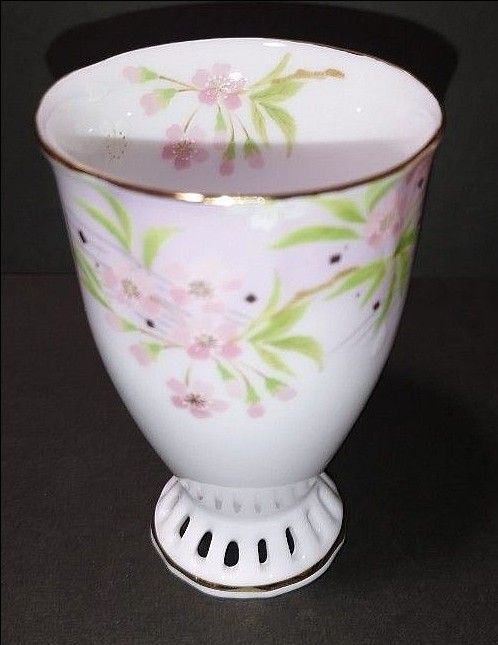 670  高島礼子デザイン　桜　フリーカップ　５客セット　未使用品　グラス　コップ　タンブラー