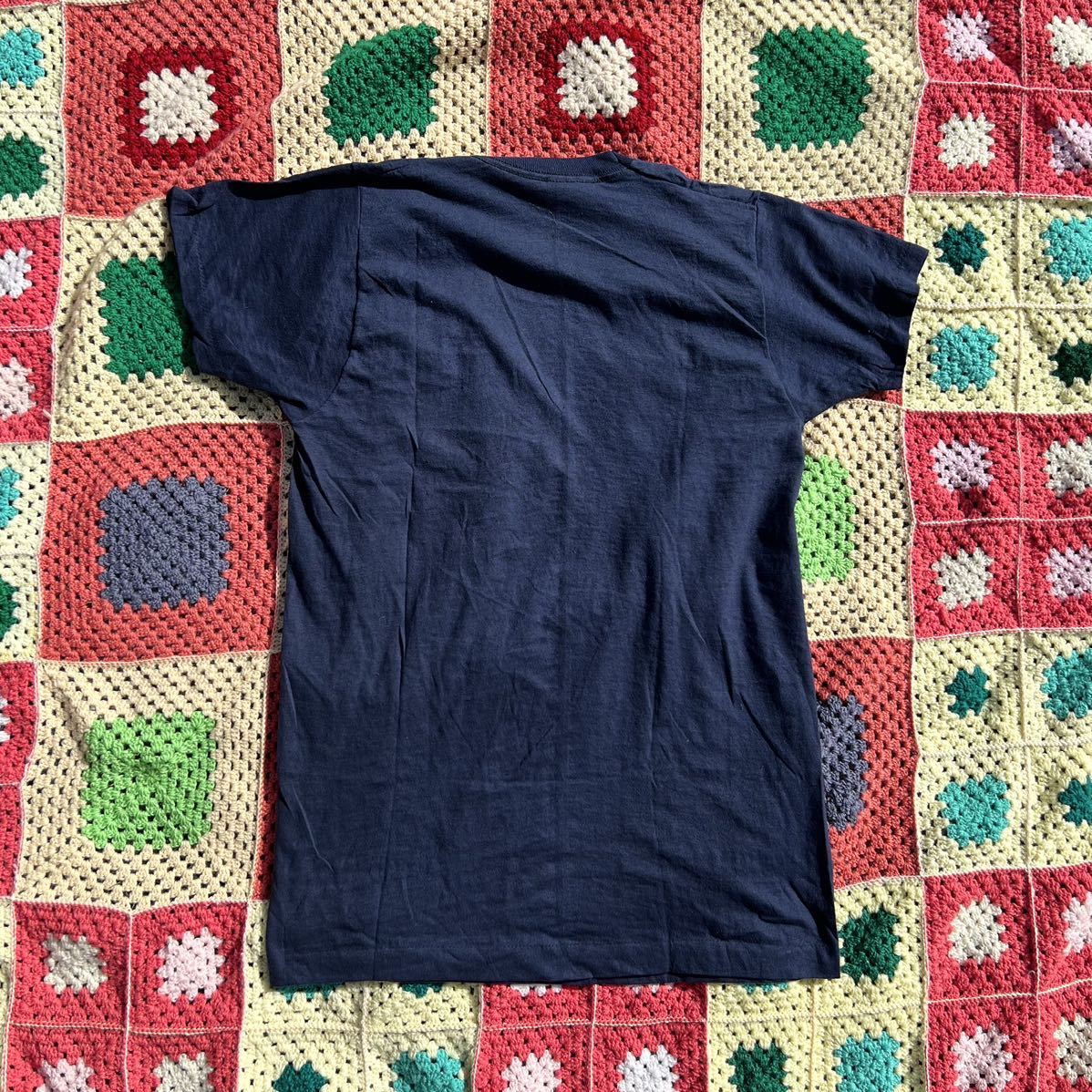 80s USA製 デッドストック ポケットTシャツ フルーツオブザルーム FRUIT OF THE LOOM ポケT アメリカ製 パック vintage ヴィンテージ A-②_画像8