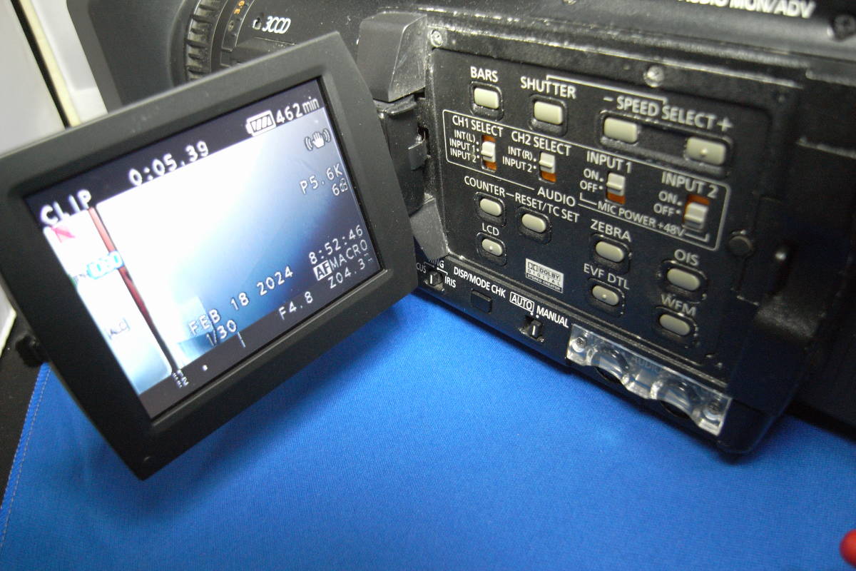 パナソニック　AG-HMC155　SDカードに記録OK　撮影、再生可能　使用感あり　現状渡し　　　_画像3