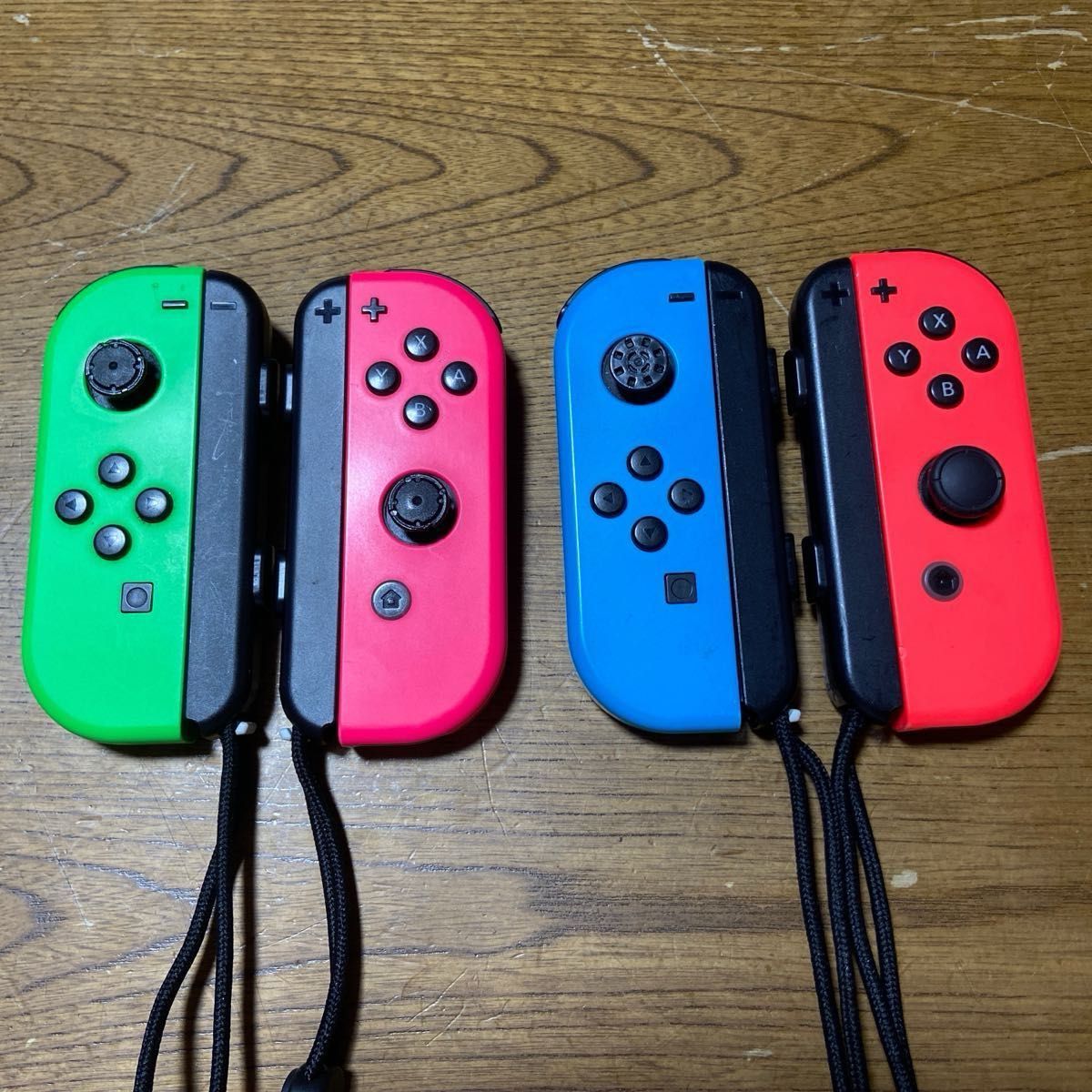 Nintendo Switch Joy-Con ジャンク品 ネオンレッド ネオンブルー