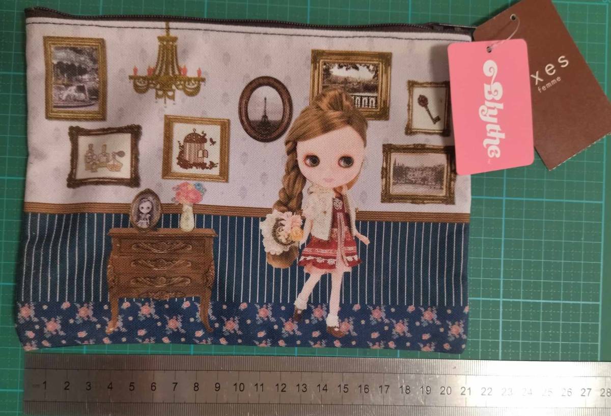 アクシーズファム アナベル・ファム フレームズ ポーチ ブライス axes femme X Blythe Anabelle Makeup bag Cosmetic bag pouch_画像1