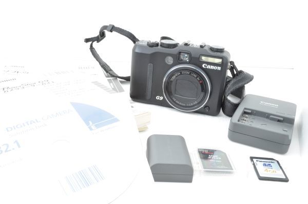 【良品】Canon PowerShot G9 コンパクトデジタルカメラ #g6