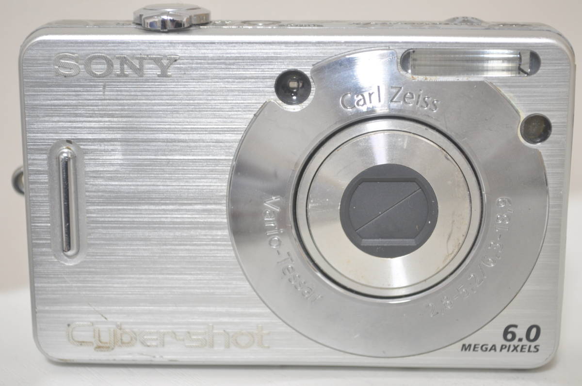 ジャンク扱い ソニー SONY Cyber-Shot DSC-W50 シルバー ♯A5136_画像2