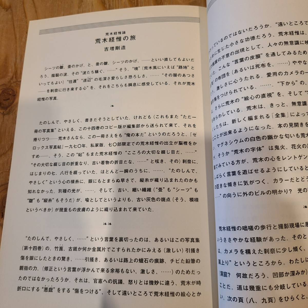 「猥褻寫眞と汁綺譚 荒木経惟写真全集 第14巻」(平凡社、1997年) アラーキー/ヘアヌード/吉増剛造_画像10