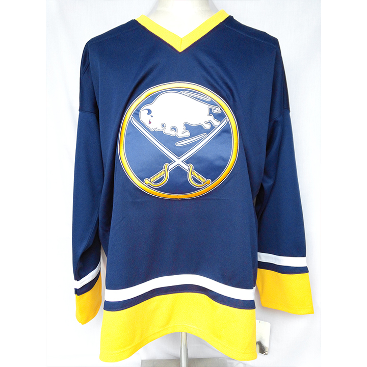 Буффало Сэйберская реплика унифицирована Hoccage Buffalo Sabers NHL L 497