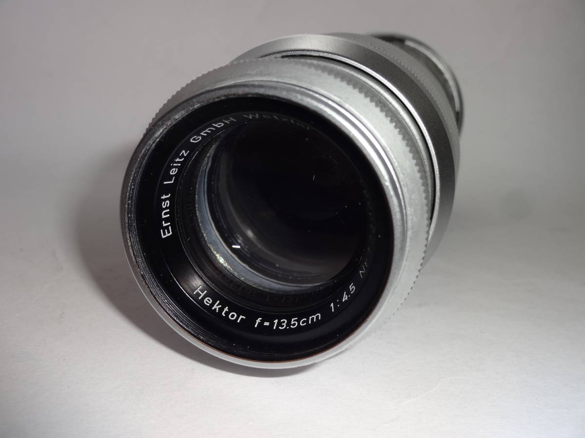 Leica ライカ Hektor ヘクトール 13.5cm 135mm f:4.5 ライカMマウント Ernst Leitz Wetzlar 1239584 送料無料_画像1