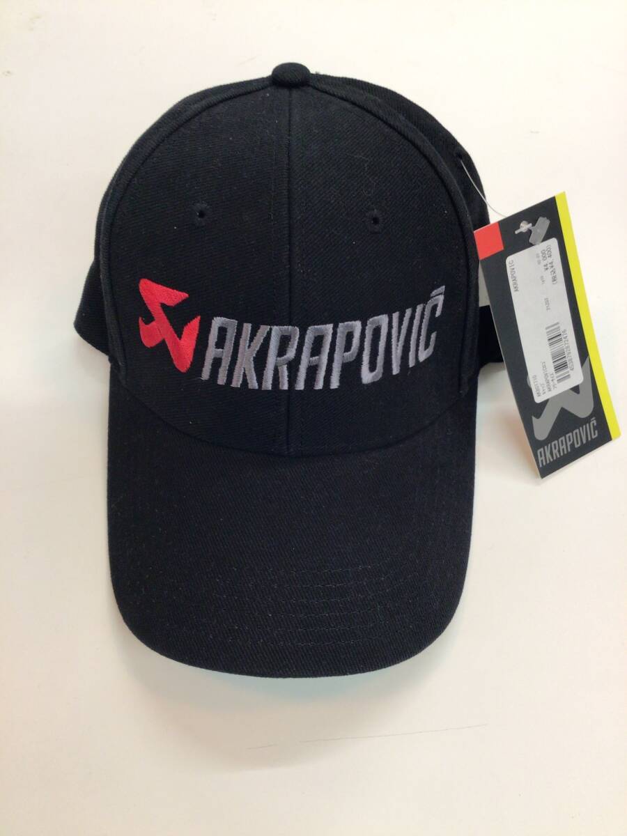 アクラポヴィッチ ベースボールキャップ ロゴ AKRAPOVIC_画像1