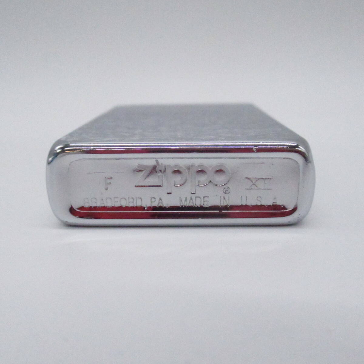 【25254】ZIPPO 1996年製 シルバーカラー ヴィンテージ オイルライター 送料無料_画像7