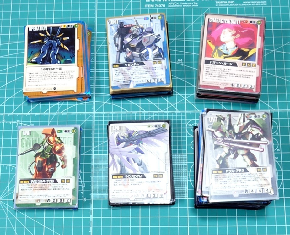 全国送料無料ギフト ガンダムウォー構築済みデッキx5点+機動戦士ガンダム ボックス