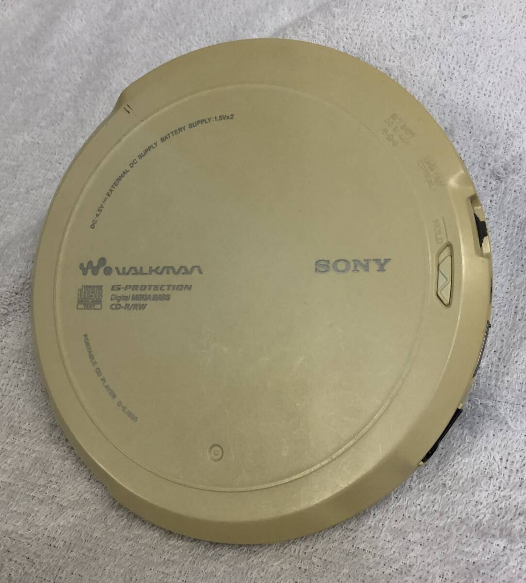 SONY/ソニー CDウォークマン D-EJ800 ジャンク品です。の画像9