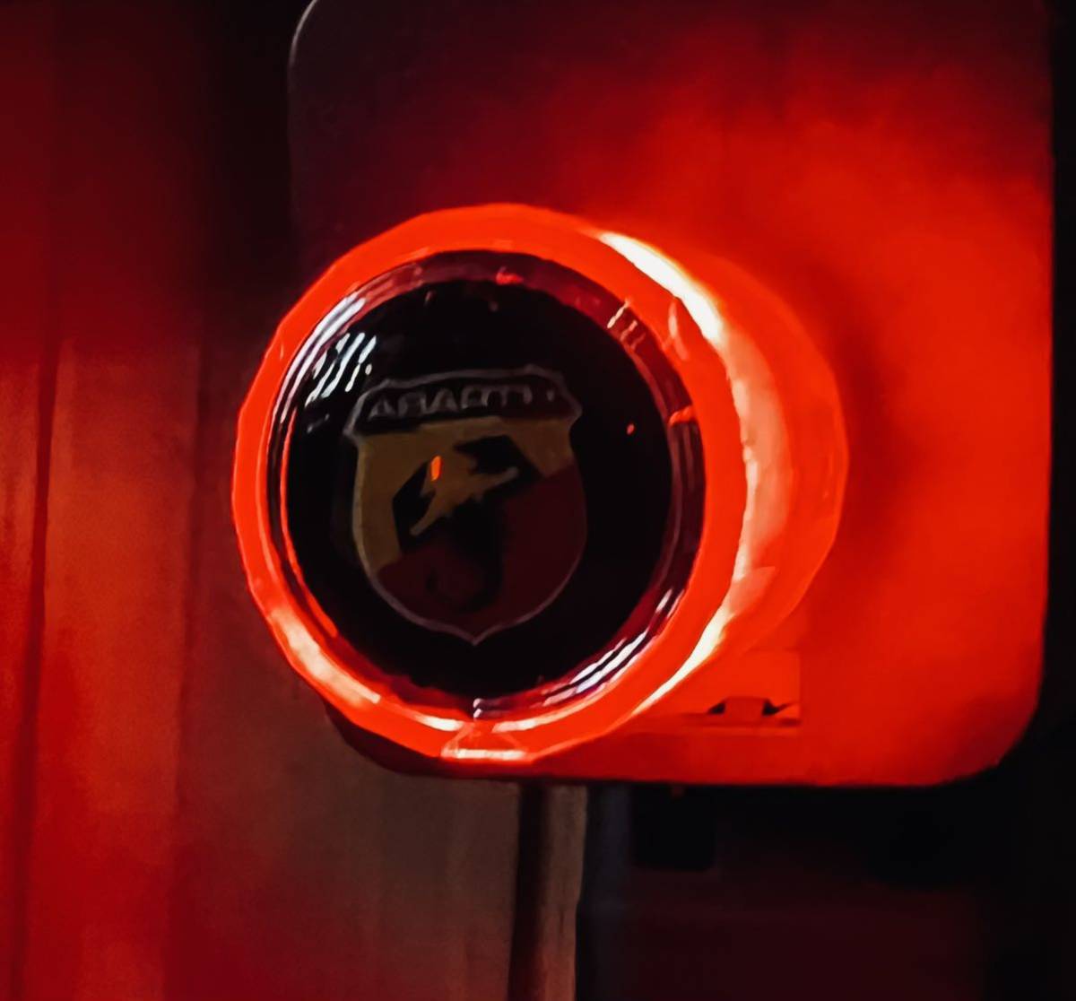 ★ ABARTH アバルト USB LED ランプⅢ REDカラー★_画像7