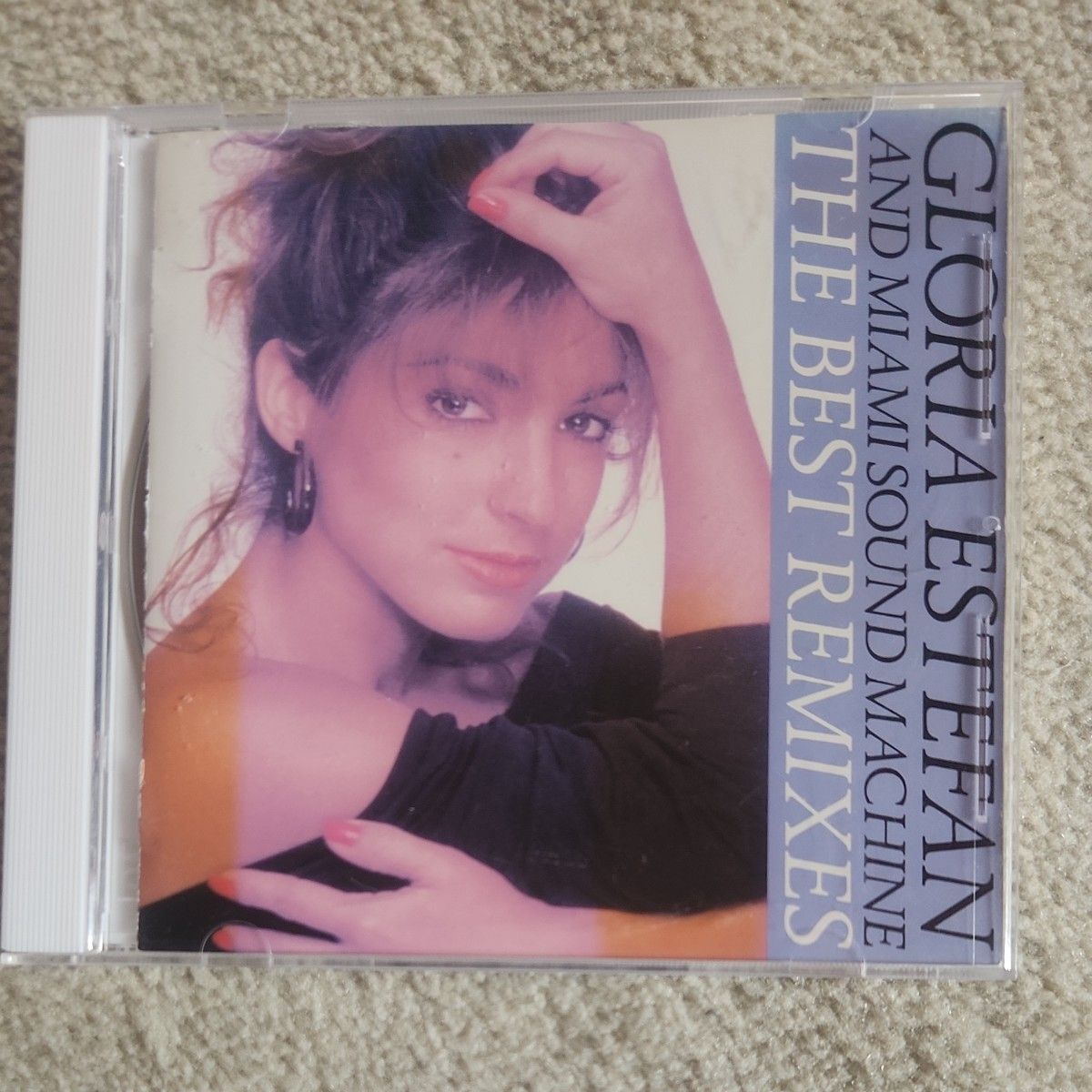 GLORIA ESTEFAN AND MIAMI SOUND MACHINE THE  BEST  REMIXES 中古CD 