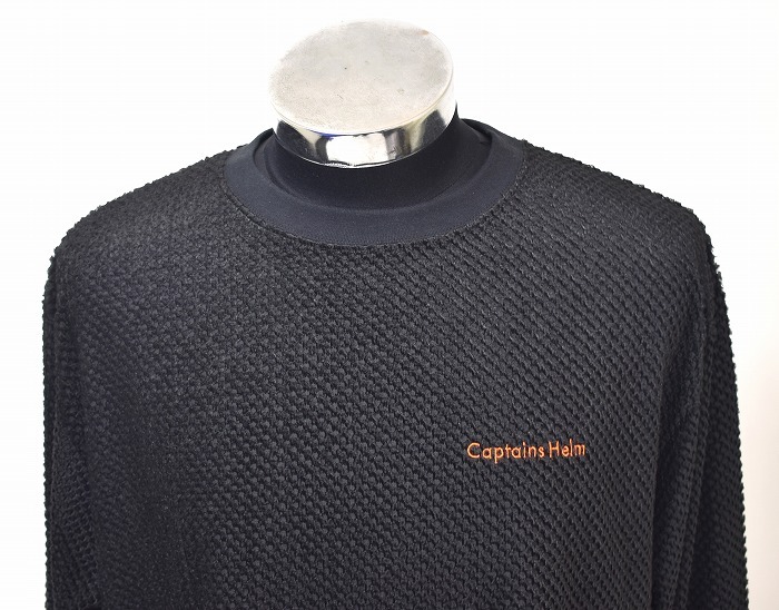 CAPTAINS HELM（キャプテンズヘルム）DOUBLE RUSSELL WARM LS TEE ダブルラッセル ウォームロングスリーブTシャツ ロンTee長袖カットソー_画像3