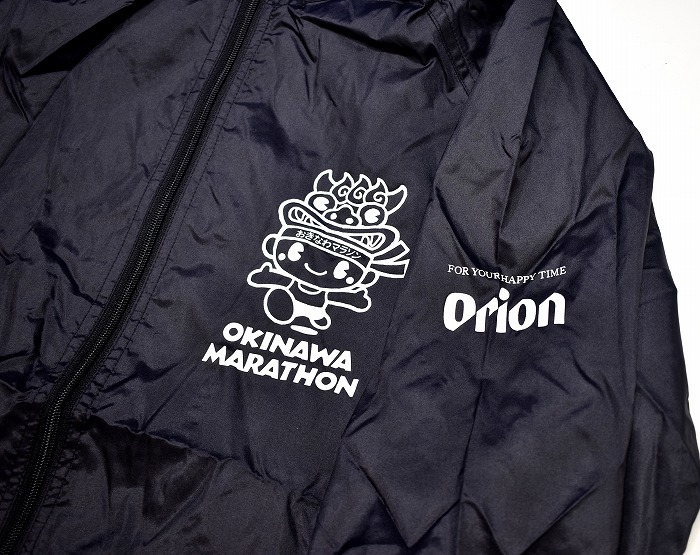 沖縄マラソン 2012年 ナイロンジャケット ブルゾン OKINAWA MARATHON 新品 L おきなわ ランニング GYM ジム スポーツ Hoodie JACKET Orion