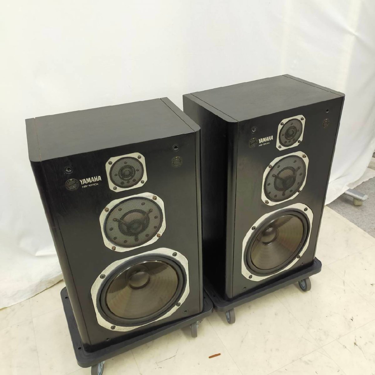 P834☆【中古】【2個口】YAMAHA ヤマハ NS-1000X スピーカーペア_画像1