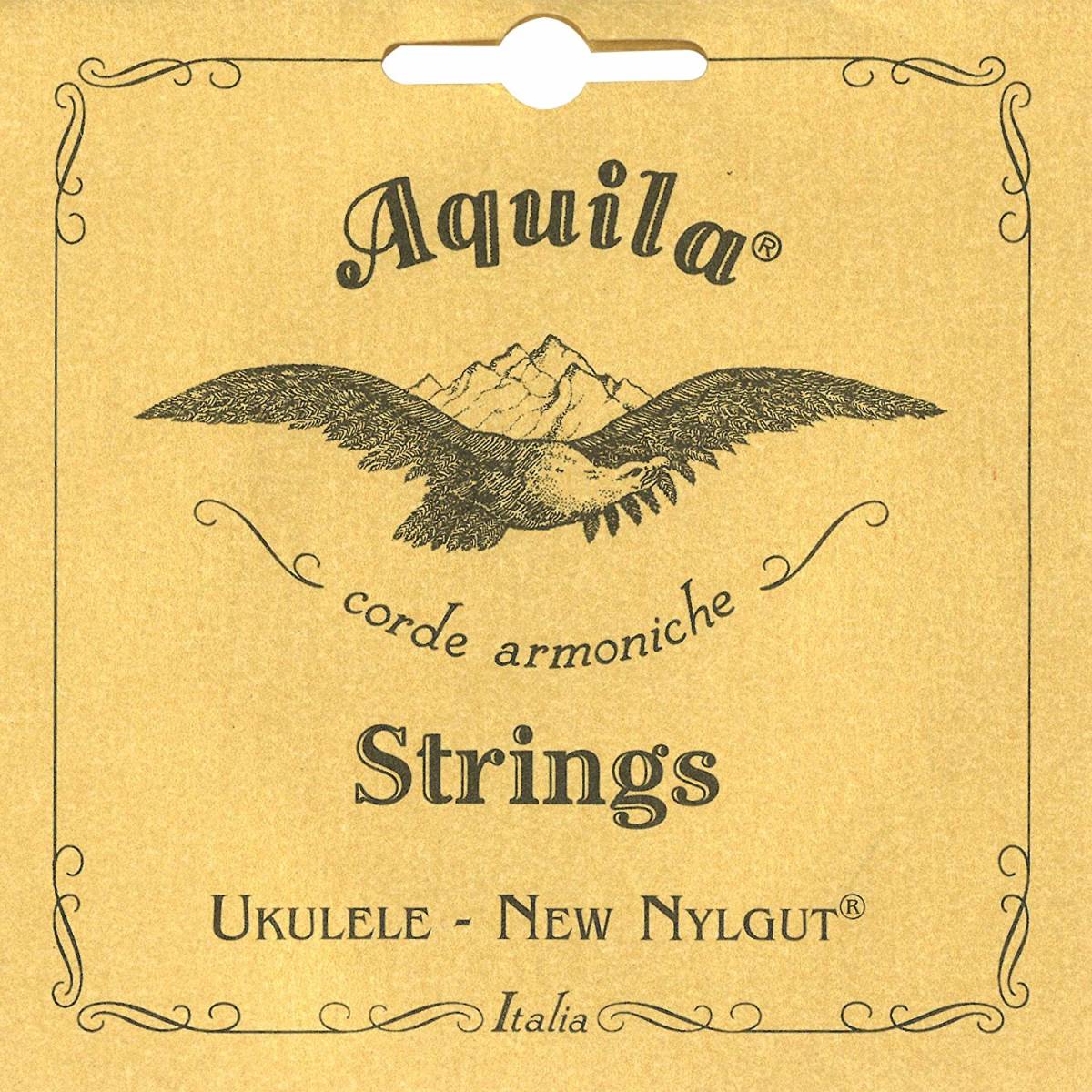 [ new goods *2 bundle ]Aquila(a key la)/AQ-SLW (5U) soprano ukulele for Low-G 4 string volume line Nylgut (na il gut )