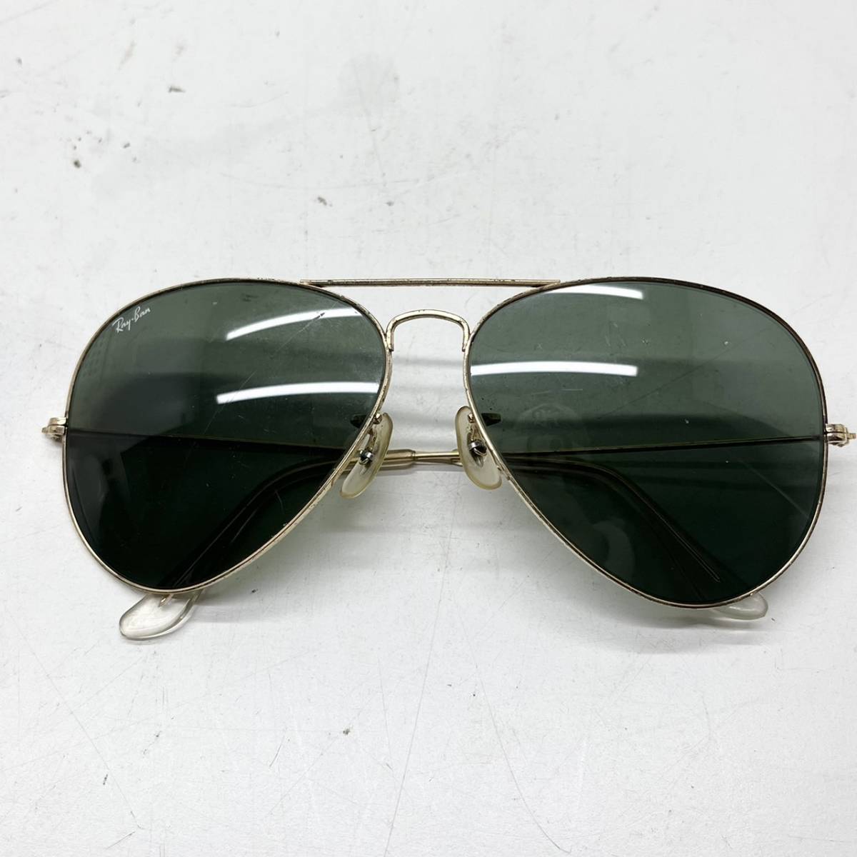 h2378 ◆中古◆ Ray-Ban レイバン RB3026 AVIATOR LARGE METALⅡ アビエーターラージメタル サングラス ゴールド _画像1