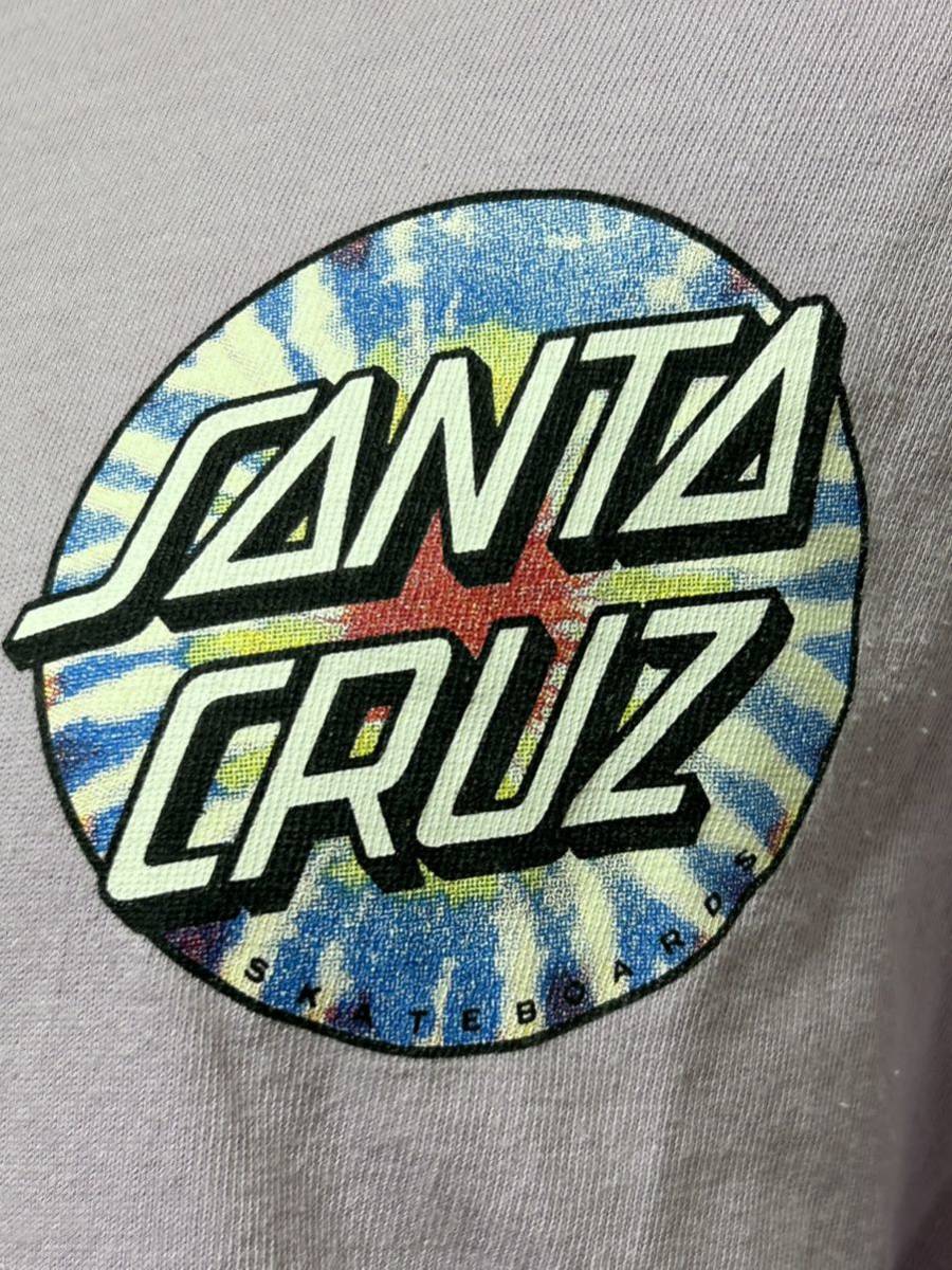 メンズ【 SANTA CRUZ★サンタクルーズ】トップス・長袖Tシャツ・ライトパープル・Mサイズ_画像3