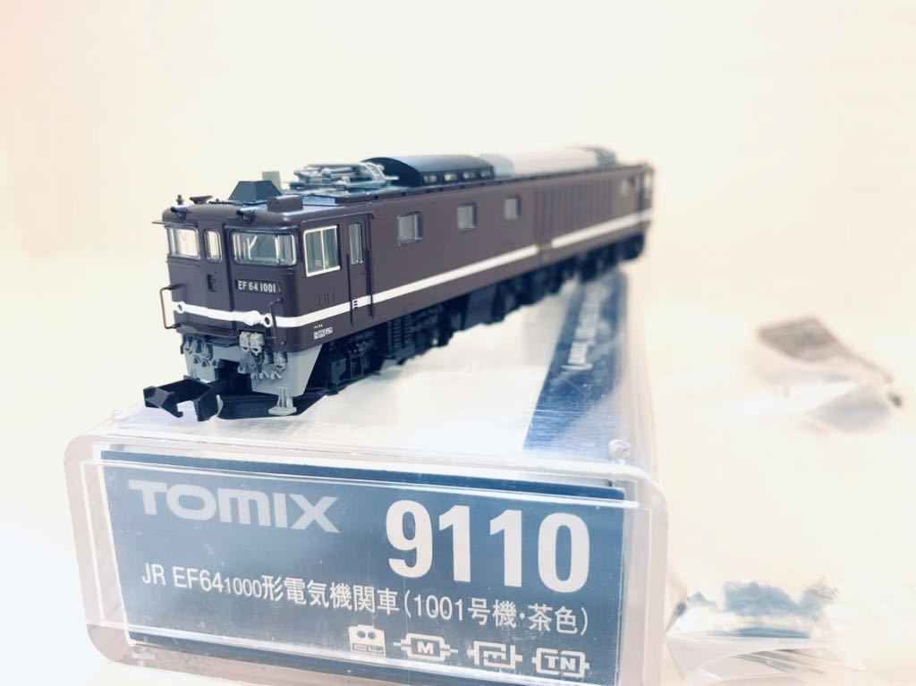 TOMIX 9110 JR EF64 1000形電気機関車(1001号線・茶色) 北陸 あけぼの 牽引等に_画像1