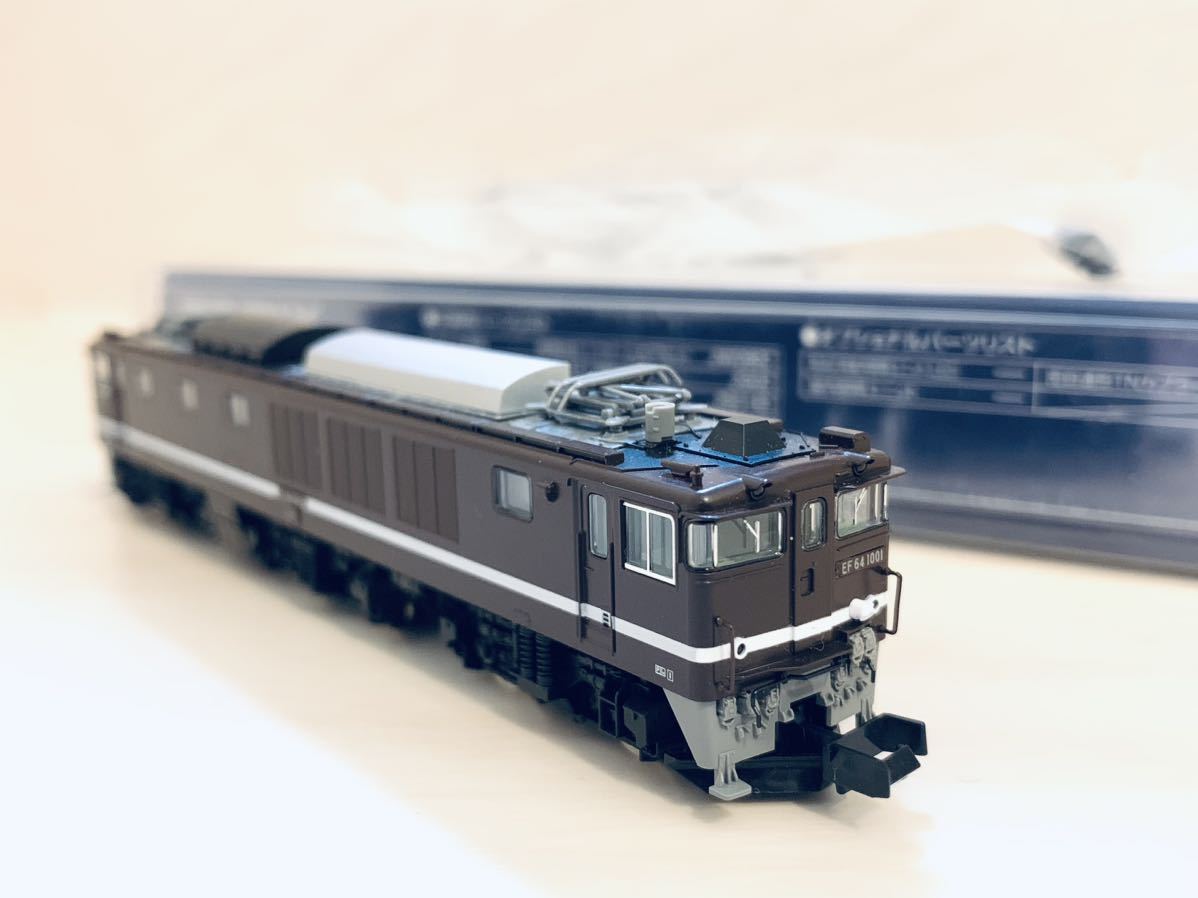 TOMIX 9110 JR EF64 1000形電気機関車(1001号線・茶色) 北陸 あけぼの 牽引等に_画像2