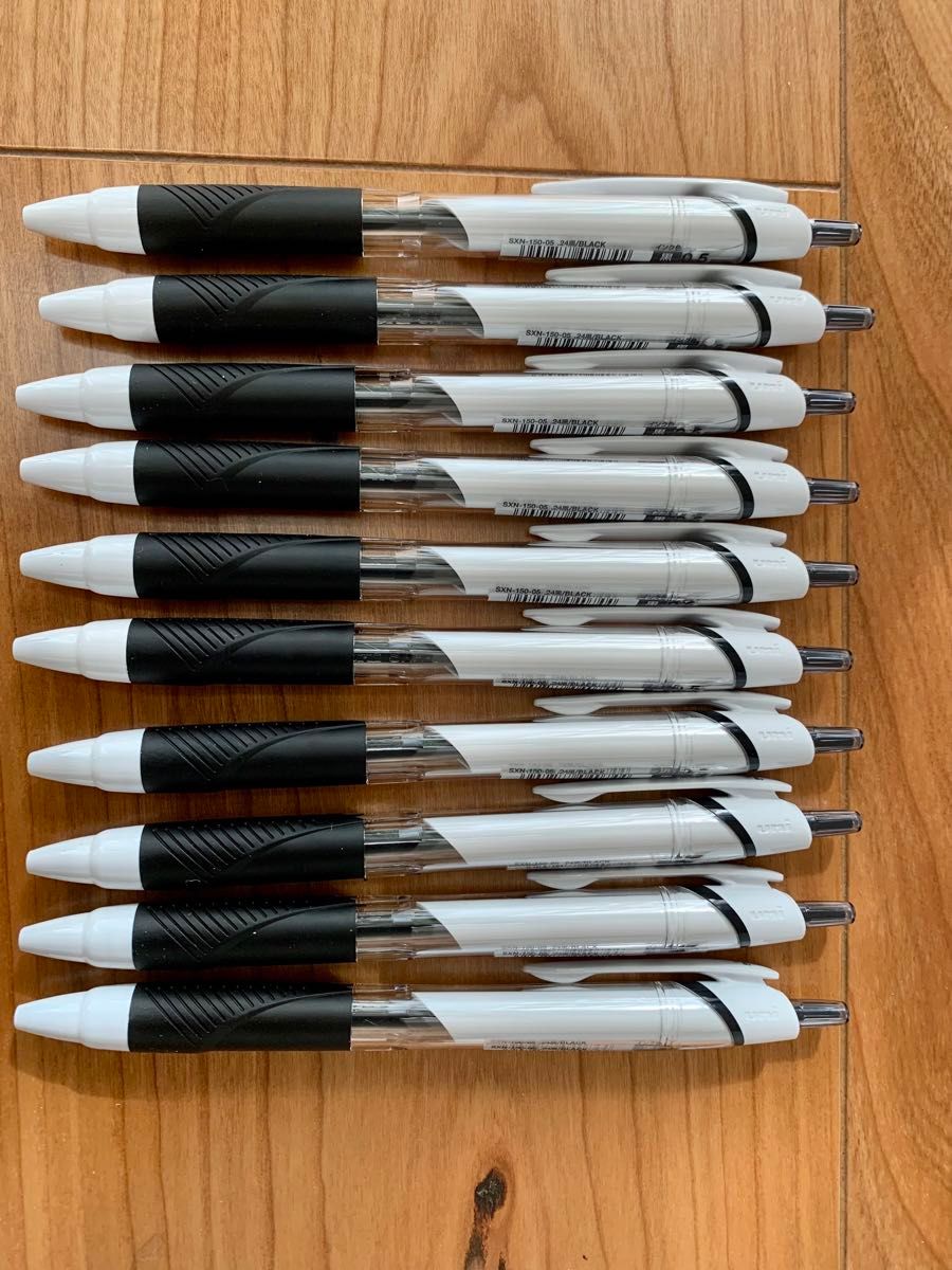 三菱鉛筆　ジェットストリームボールペン　SXN-150-05.24　0.5mm黒インク　10本セット