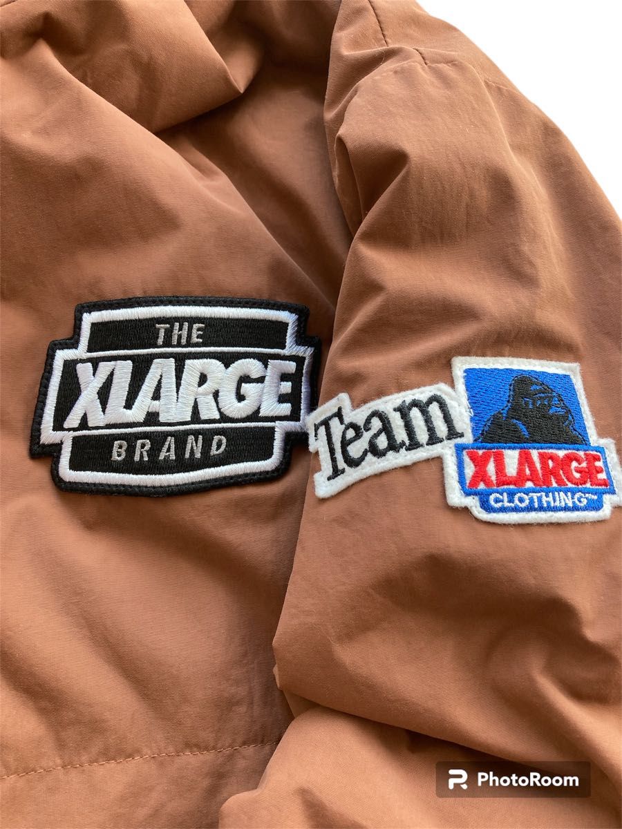 X-LARGE ナイロンパファージャケット 