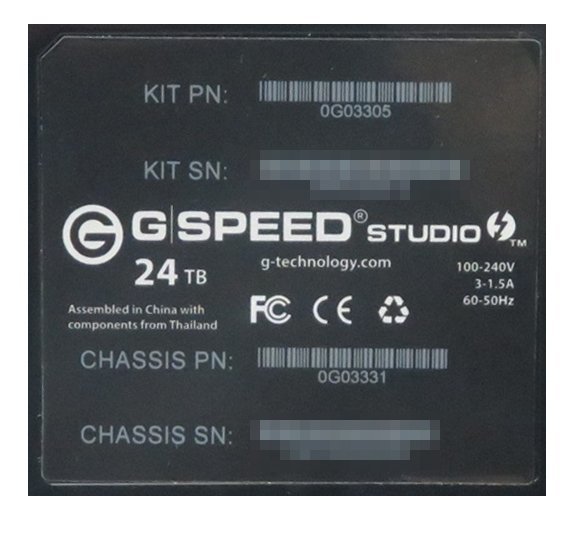 〇G-Technology G SPEED STUDIO R【0G03305/HDD欠/Thunderbolt2】_画像4