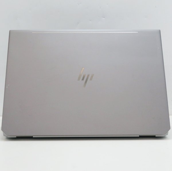 大容量メモリー搭載 ◇ HP ZBook Studio G5【Core i7_8750H 2.2GHz/32GB/SSD 512GB（NVMe）/Quadro P1000/Webカメラ/Win11-Pro/15インチ】_天板にキズやシール跡があります。