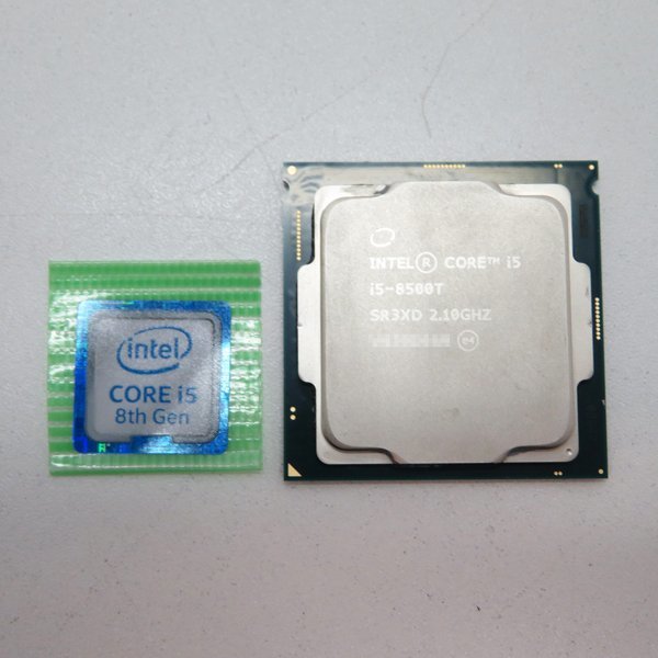 〇Intel Core i5 8500T【SR3XD/2.10GHz/LGA1151/6コア6スレッド/CPU】_画像1
