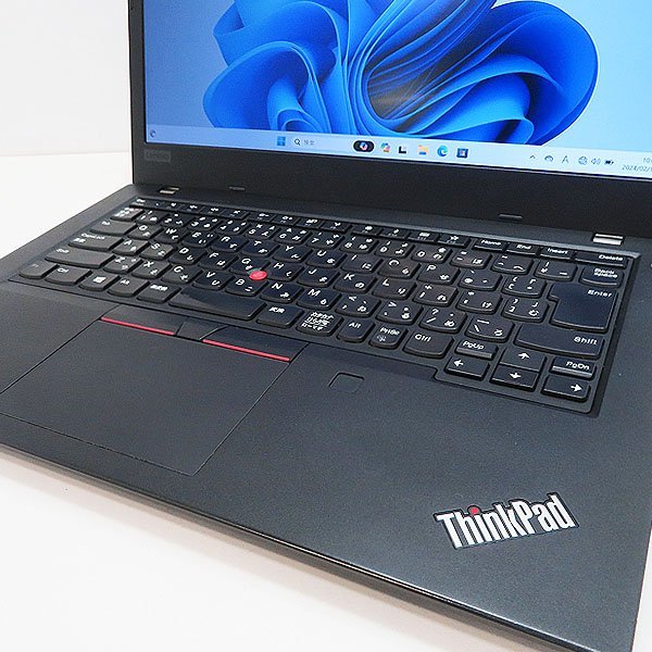 ▽Lenovo ThinkPad L490(20Q6-S0EF1P) 8GB/SSD256GB(M.2)/Win11Pro/Wi-Fi/WEBカメラ/Bluetooth ACアダプー付属_画像2