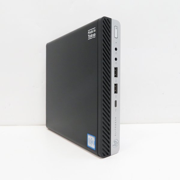 5555円スタート〇HP EliteDesk 800 G3 DM【第6世代 Core i5 6500T/メモリ4GB/HDD500GB/Win10Pro-64bit/DP/Type-C】_画像1