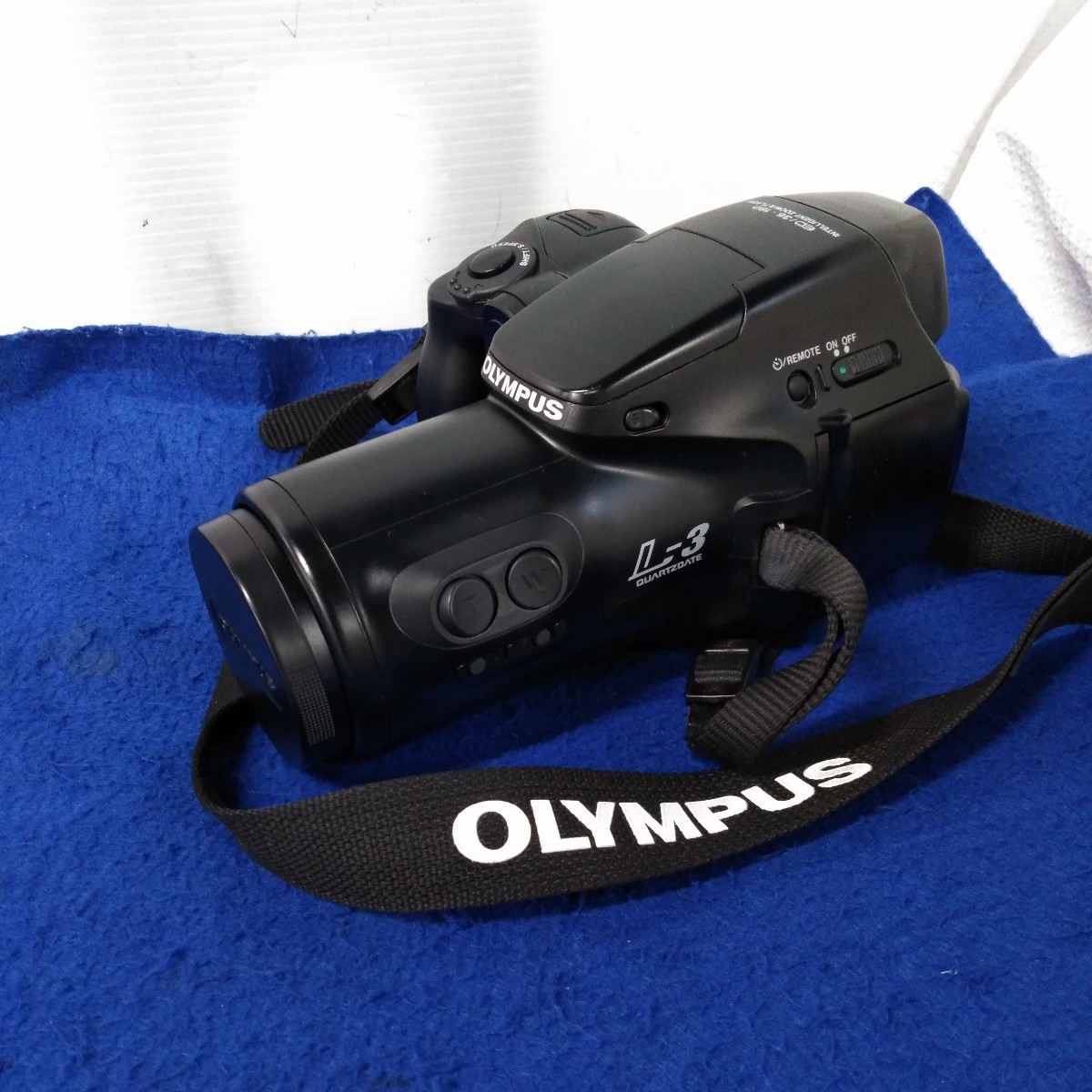 g_t S037 【現状品】OLYMPUS L-3 QUARTZDATE ED 35-180 フィルムカメラ コンパクトカメラ_画像3