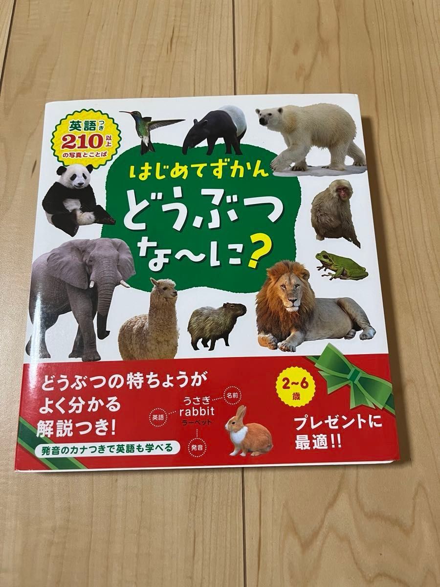 図鑑（はじめてずかん　どうぶつな〜に？）