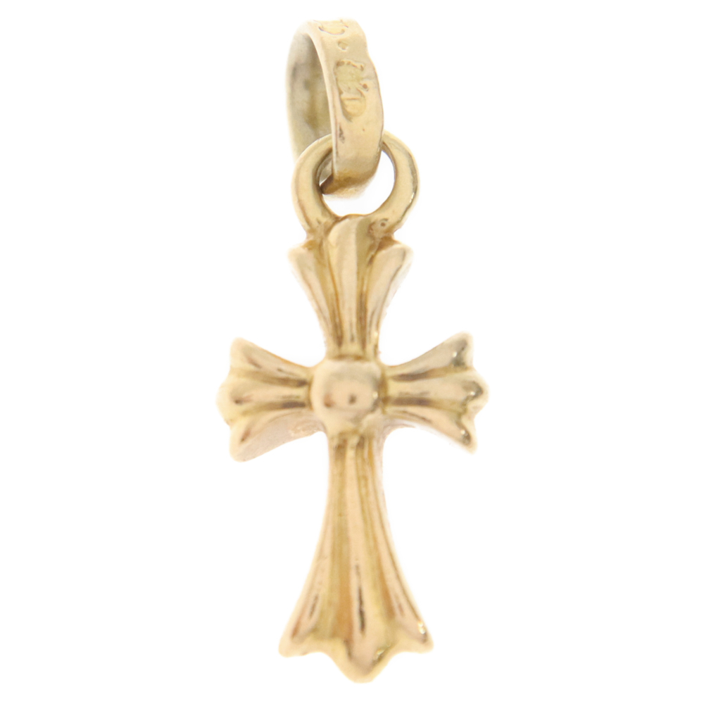 CHROME HEARTS クロムハーツ 22K CRS BBYFAT 22Kベイビーファット ネックレストップ チャーム ゴールド