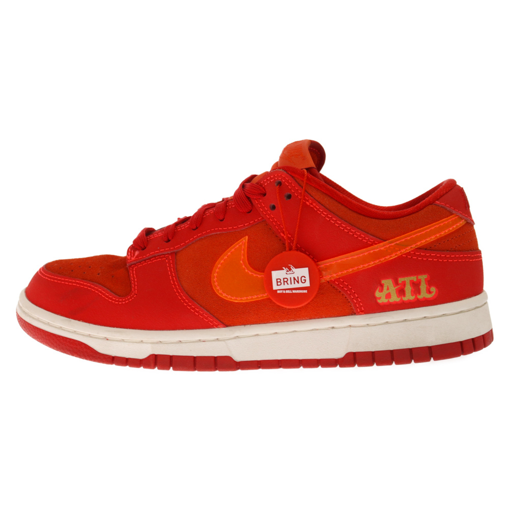 NIKE ナイキ DUNK LOW ATL FD0724-657 ダンクロー ローカットスニーカー シューズ アトランタ レッド US7.5/25.5cm_画像1