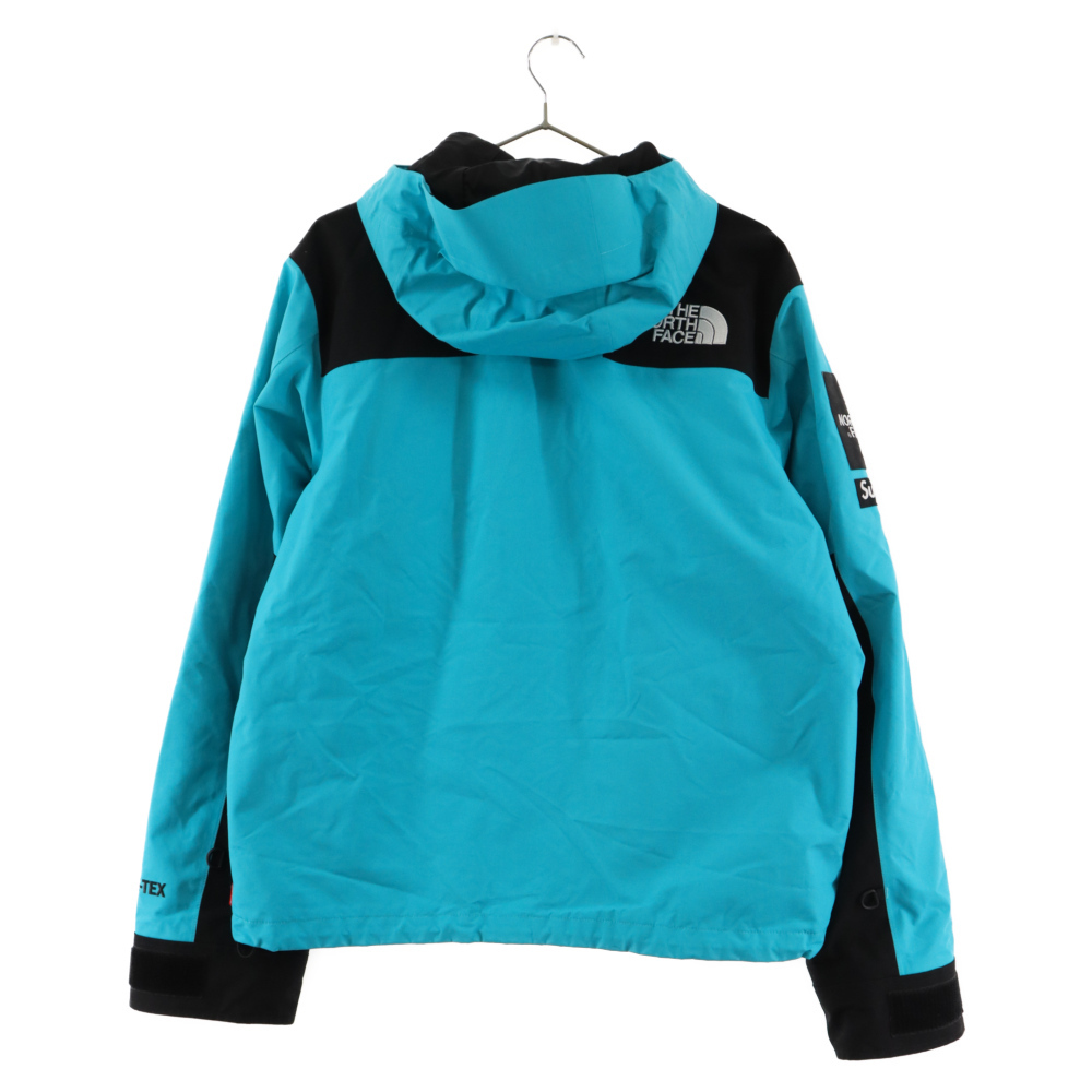 シュプリーム 19SS×THE NORTHFACE Arc Logo Mountain Parka ザノースフェイス アーチロゴマウンテンパーカー ジャケット ブルー NP11901Iの画像2