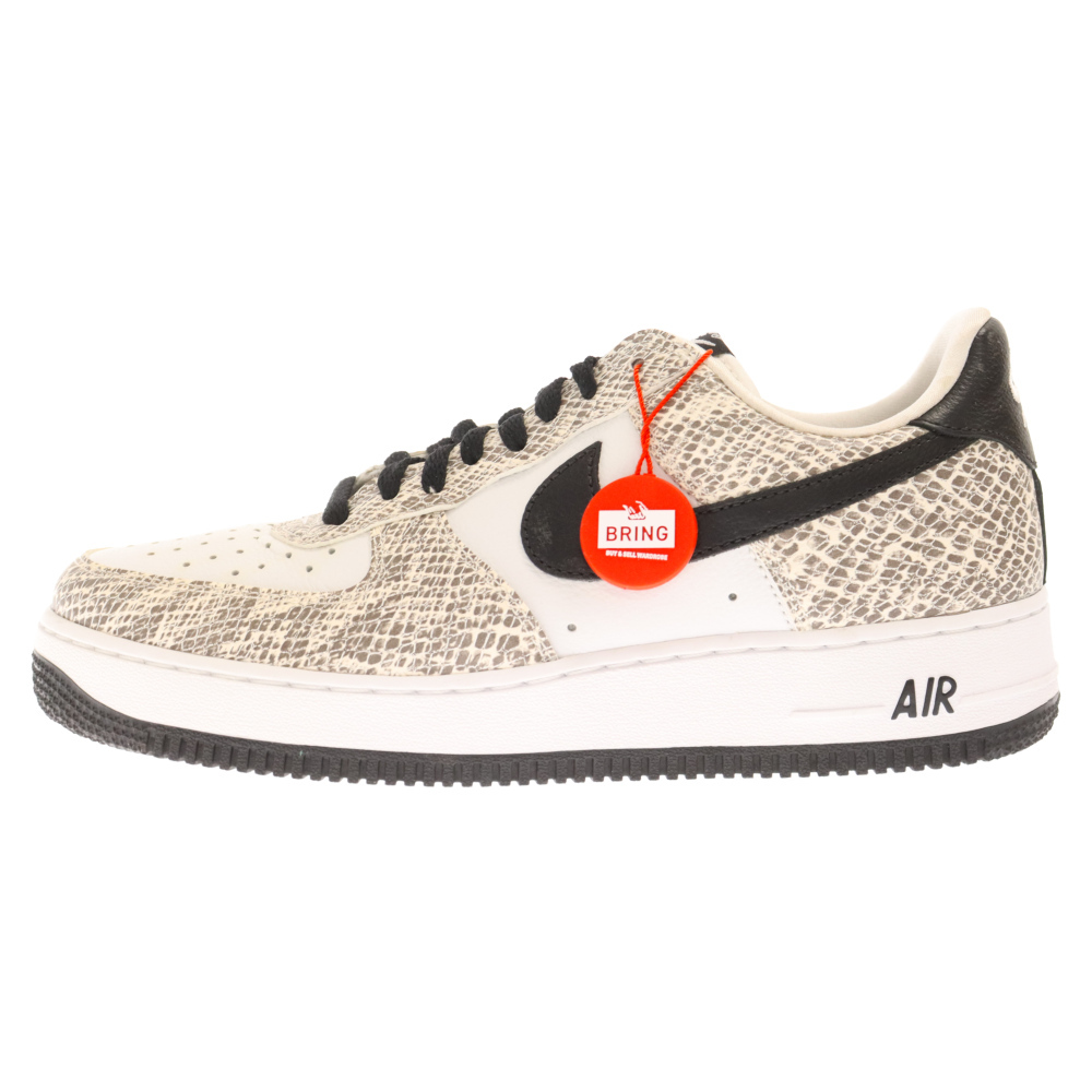 NIKE ナイキ AIR FORCE 1 LOW RETRO COCOA SNAKE 845053-104 エアフォースワンローカットスニーカー ココアスネーク ホワイト US8/26cm