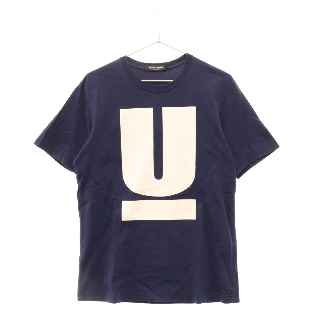 UNDERCOVER アンダーカバー U Logo T Shirts Uロゴ プリント半袖Tシャツ ネイビー_画像1