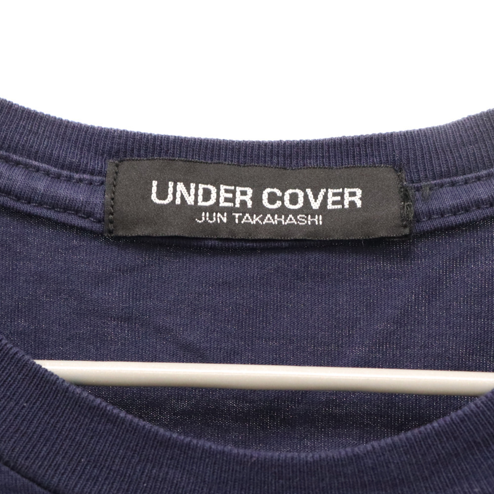 UNDERCOVER アンダーカバー U Logo T Shirts Uロゴ プリント半袖Tシャツ ネイビー_画像5