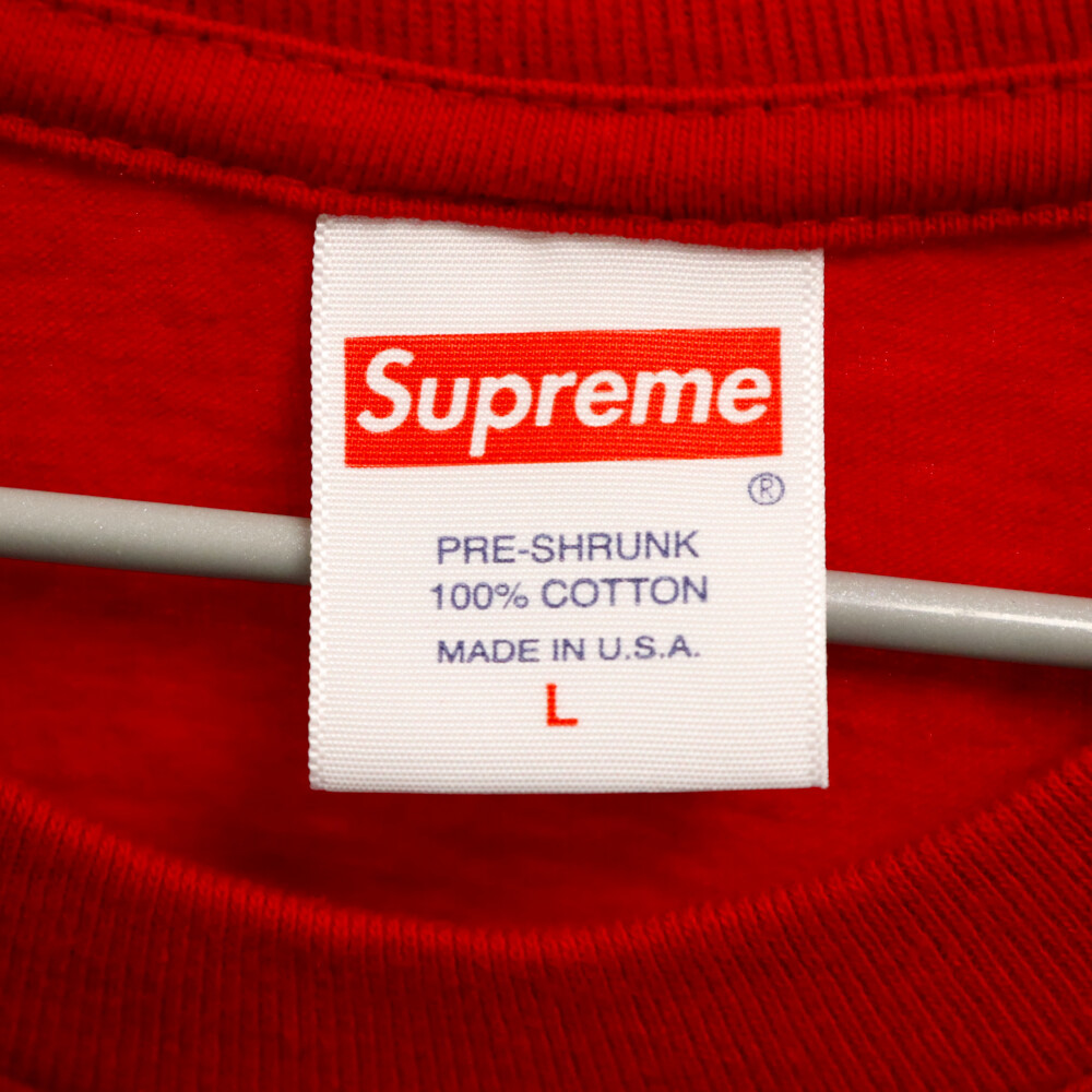 SUPREME シュプリーム 23AW Box Logo Tee カモフラ ボックスロゴ 半袖Tシャツ カットソー レッド_画像6