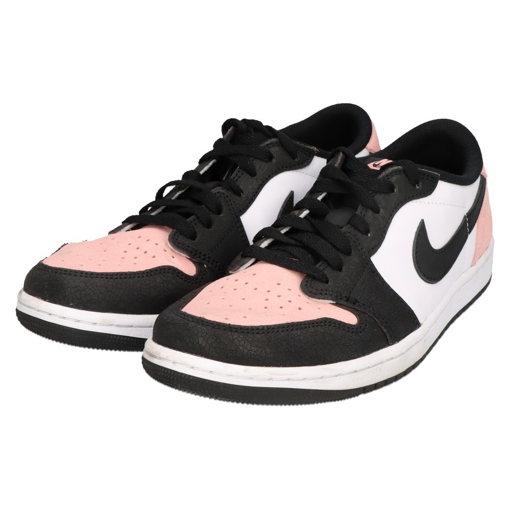 NIKE ナイキ AIR JORDAN 1 LOW OG BLEACHED CORAL CZ0790-061 エアジョーダン1ローブリーチドコーラルスニーカー ピンク_画像3