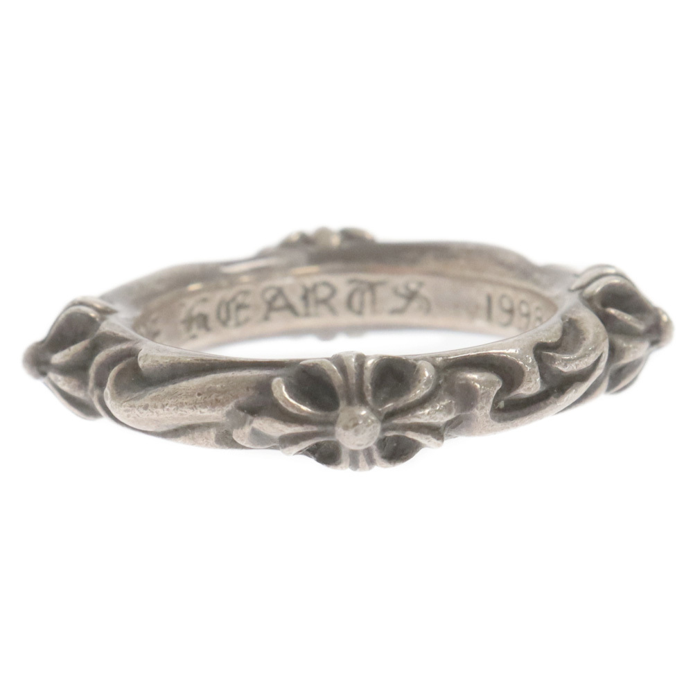 CHROME HEARTS クロムハーツ SBT BAND RING バンド リング 16.5号 シルバー