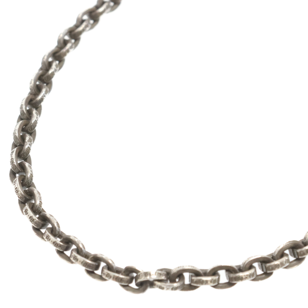 CHROME HEARTS クロムハーツ PAPER CHAIN 20 ペーパーチェーン20inch シルバーネックレス ネックレスチェーン シルバー_画像1