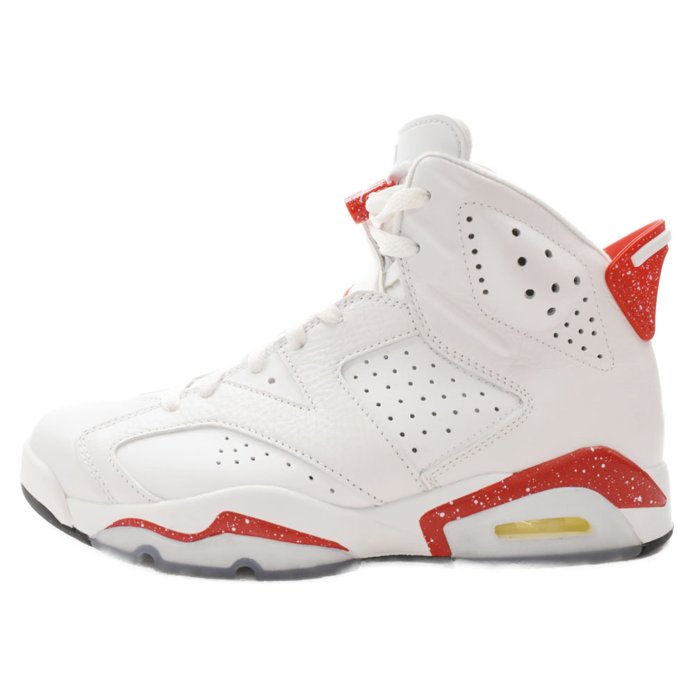 NIKE ナイキ AIR JORDAN 6 RETRO RED OREO CT8529-162 エアジョーダン 6 レッドオレオ ハイカットスニーカー US8/26cm ホワイト/レッド