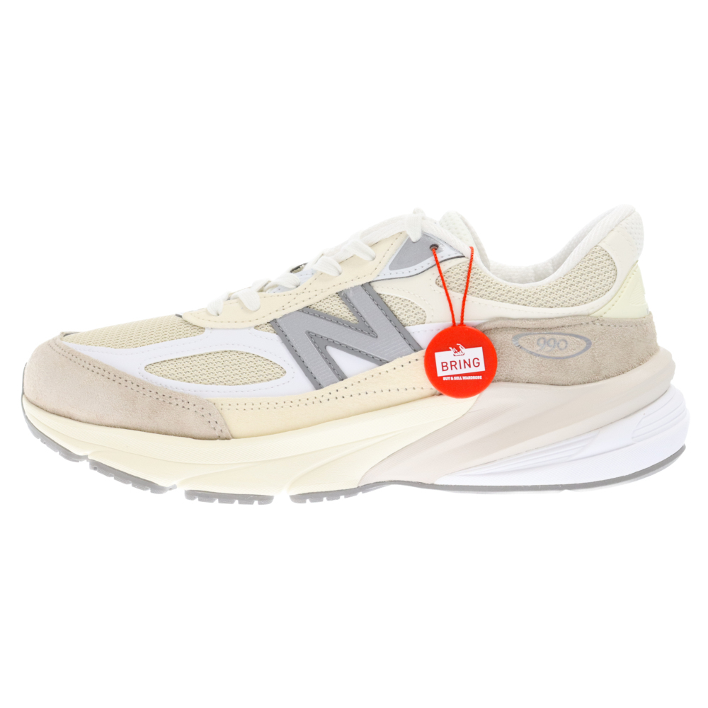 New Balance ニューバランス M990SS6 990V6 ローカットスニーカー ベージュ US10/28cm