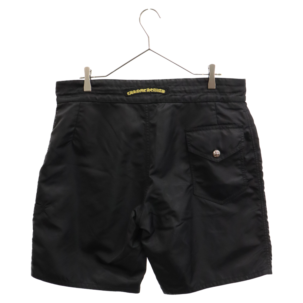 CHROME HEARTS クロムハーツ SHORT SURT BRITCHES CHワッペンナイロンハーフパンツ ショーツ ショートパンツ ブラック_画像2