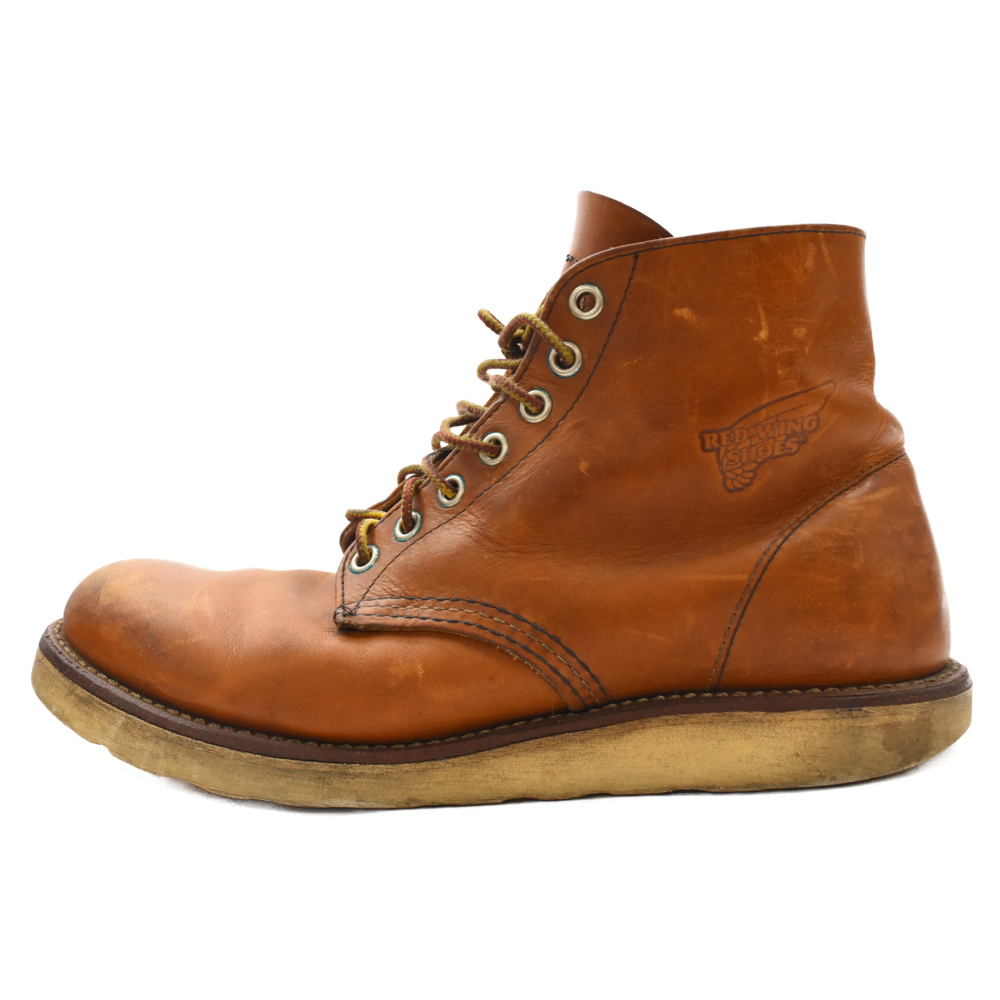 RED WING Red Wing 9107 Heritage Work 6 Round Toe Boot round tu is ikatto boots Camel US8.5/26.5cm
