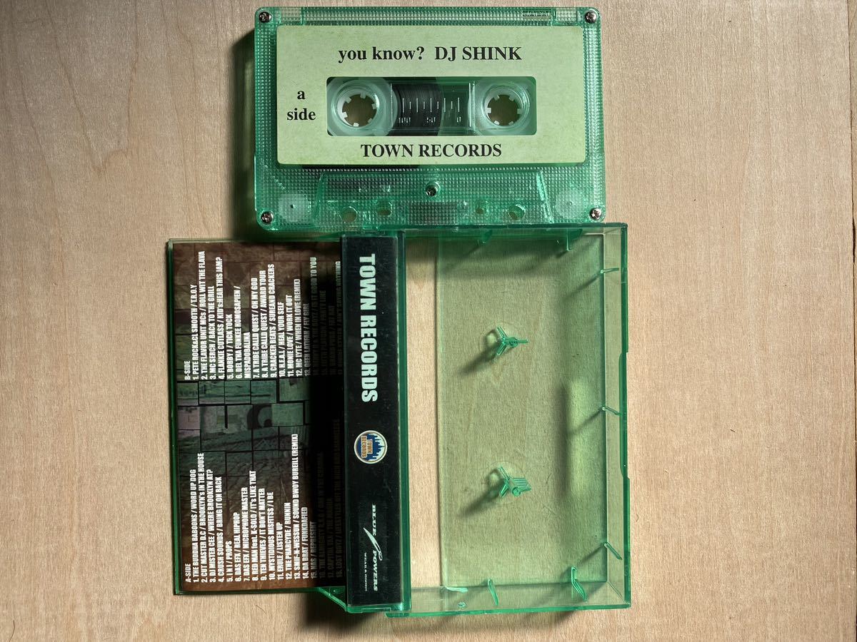 MIXTAPE DJ SHINK you know? Hip Hop カセット ミックステープ TOWN RECORDS_画像2