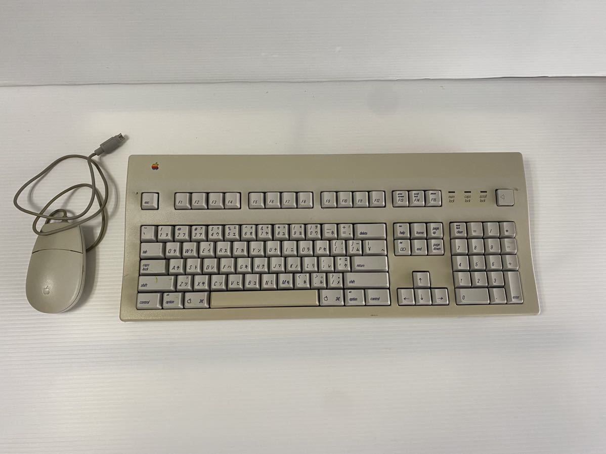Apple Extended keyboard ll M3501 アップル エクステンデッド キーボード M2706 マウス_画像2