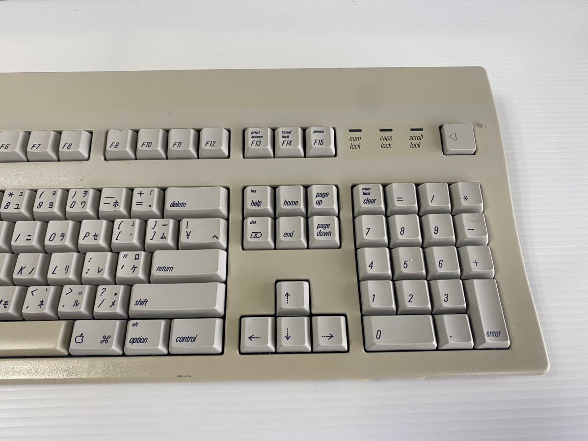 Apple Extended keyboard ll M3501 アップル エクステンデッド キーボード M2706 マウス_画像4